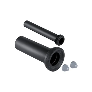 Geberit manchette 90 mm noir rallonge 300 - mm pe évacuation et allimentation