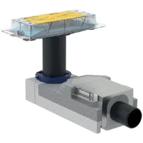 Geberit Cleanline corps d'encastrement 90 mm - pour hauteur de chape 90-200 mm
