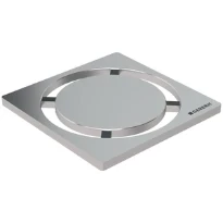Geberit grille 71 - 71 o 4  mm rvs ronde p/siphon de douche 8x8 cm