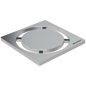 Geberit grille 71 - 71 o 4  mm rvs ronde p/siphon de douche 8x8 cm