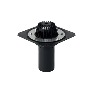 ENTONNOIR GEBERIT 110MM pe ecoulement pluviale avec bride de serrage