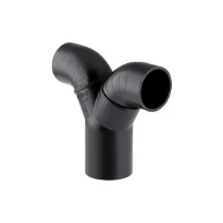 Geberit PE raccord-Y 2 x 30° 56 x 50 x 50 mm