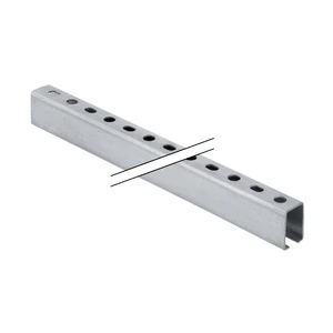Geberit Pluvia rail de montage (longueur 5m) 60 x 40 mm (prix au mètre)