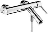 MELANGEUR BAIN/DOUCHE AXOR STARCK 1/2 chromé apparent