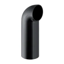 Geberit PE coude 90° 90 x 90 mm (modèle long - petit rayon))