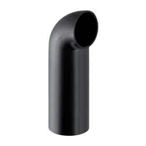 Geberit PE coude 90° 90 x 90 mm (modèle long - petit rayon))