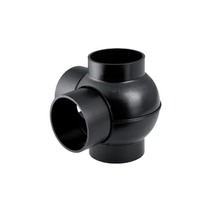 Geberit PE embranchement boule 88° - 90° 110 x 110 x 110 x 110 mm