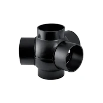 Geberit PE raccord spérique 88° - 135° 110 x 110 x 110 x 110 x 110 mm
