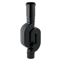Geberit PE siphon vertical avec bouchon à visser 110 x 110 mm