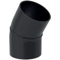 COURBE GEBERIT 250 MM noir pe 30 degr.