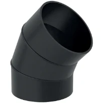 Geberit PE coude 45° 250 x 250 mm (segmenté)