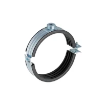 Geberit PE Silent-DB20 galva collier avec caoutchouc M10-1/2 x 75 mm