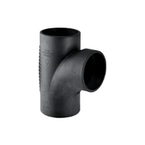 Geberit PE Silent-DB20 té pied de biche réduit 88° 110 x 90 x 110 mm