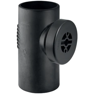 Geberit PE Silent-DB20 pièce de débouchage avec couvercle à visser 110 x 110 mm
