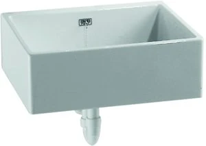 bac multi-usages geberit publica avec trou de trop-plein: b=60cm, h=20cm, t=50cm