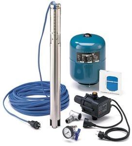 Grundfos pompe immergée SQ3-40 avec presscontrol pc 15-30 m câble-réservoir membrane 18 l