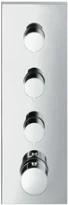Axor Starck set de finition Showercollection chromé pour module thermostatique encastré dn20