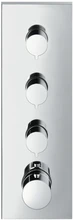 Axor Starck afwerkset voor inbouwthermostaatmodule DN20 - chroom