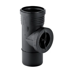Geberit Silent-PP pièce à déboucher avec couvercle à visser MF 90 mm