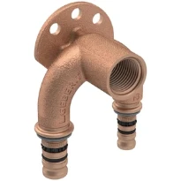 Geberit Mepla culasse double 90° MF 20 x 1/2 F x 20 mm