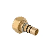 Geberit Mepla raccord 2-pièces avec écrou libre avec joint plat MF 26 x 3/4 F