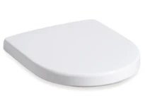 Geberit Renova Nr1 Comprimo siège des toilettes - blanc - softclose - charnière inox