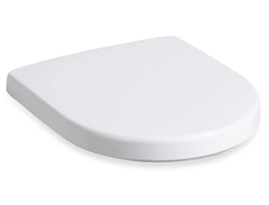 Geberit Renova Nr1 Comprimo siège des toilettes - blanc - softclose - charnière inox