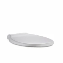 Geberit RENOVA NR1 abattant blanc inox charnière avec tige de gauche à droite - antibactérien