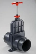 Grundfos clapet coulissant pvc dn100 130mm, racc. D110mm