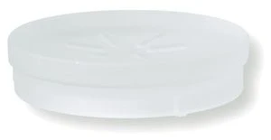 Hewi 477 porte-savon blanc 05 glas avec picots, grand modèle 115 mm