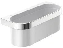 PANIER TUB DE DOUCHE HEWI 800 250 - 106 o 90 MM ! blanc/chromé montage mural, fixations inclus