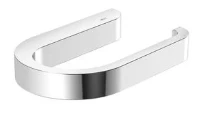 Hewi 800 porte-rouleau blanc/chromé avec fixation