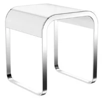 SIEGE MONTEE HEWI 800 blanc/chromé avec fixation