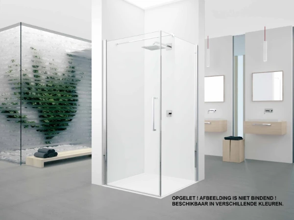 PORTE DE DOUCHE PIVOTANTE NOVELLINI YOUNG 2.0 91 - 200 ! chromé mat transparent réglable 91/93