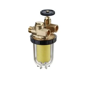 Oventrop mazoutfilter MF 3/8 x 3/8 - nikkelelement 100-150my