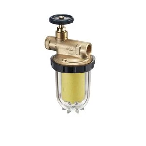 Oventrop mazoutfilter FF 3/8 x 3/8 - nikkelelement 100-150my - 1 pijps