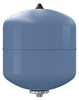 VASE D'EXPANSION SANITAIRE REFLEX REFIX DE 33 Litre 455 ! 354 bleu metal 4bar N2 DIN4807 3/4 max 10bar
