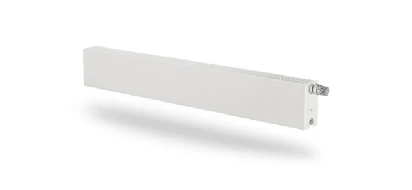 Radson Parada Plint D droite radiateur plint H200xT22xB600 - 448 W (EN442/75/65/20) - Ral 9016 Blanc signalisation