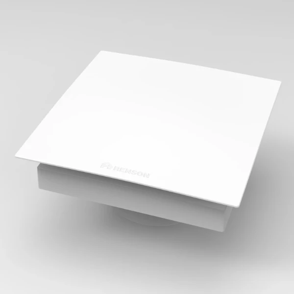 Renson Waves badkamerventilator 100 x 125 mm - wit - 3 sensoren : CO2, H2O, VOC