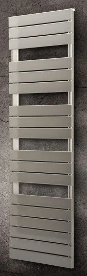 Radson Muna ET radiateur sèche-serviette électrique avec blower 1730 x 600 mm - 1250 + 950 W - RAL 9016 blanc signalisation