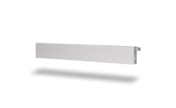 Radson Ramo Plint D radiateur plint H200xT22xB600 - 448 W (EN442/75/65/20) - Ral 9016 Blanc signalisation