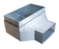 Sanutal Mecano plenum 55 x 110 mm pour grille 300 x 100 mm