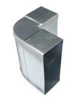 Sanutal Mecano coude 90° verticaal 55 x 110 mm