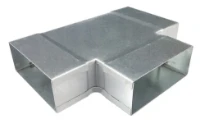Sanutal Mecano Te 90° horizontal 55 x 220 - 55 x 220 - 55 x 220 mm