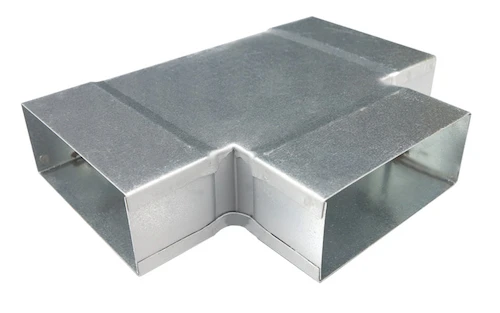 Sanutal Mecano Te 90° horizontal 55 x 220 - 55 x 220 - 55 x 220 mm
