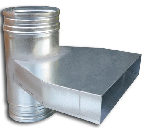 Sanutal Mecano Te 90° horizontal 160 - 55 x 220 - 160 mm