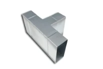 Sanutal Mecano Te 90° vertical 55 x 220 - 55 x 220 - 55 x 220 mm
