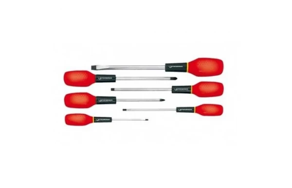 TOURNEVIS ROTHENBERGER EUROLINE set de tournevis 6 pcs-plat et cruciforme