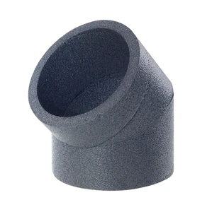 Ubbink Aerofoam WTW coude isolé 45° 125/155 mm