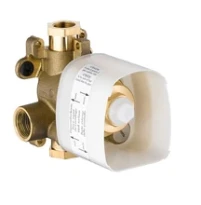 Axor Starck corps d'encastrement chromé pour thermostat encastré DN20 12x12, débit 59l/min